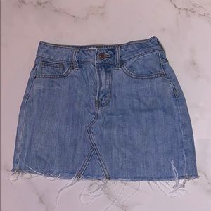 Jean skirt